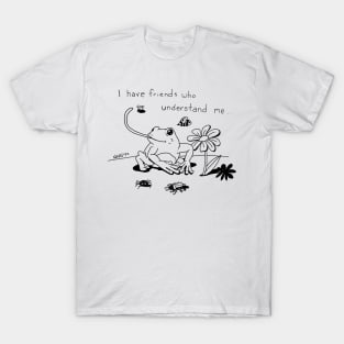 Cavetown Boys Will Be Bugs Frog and Friends T-Shirt